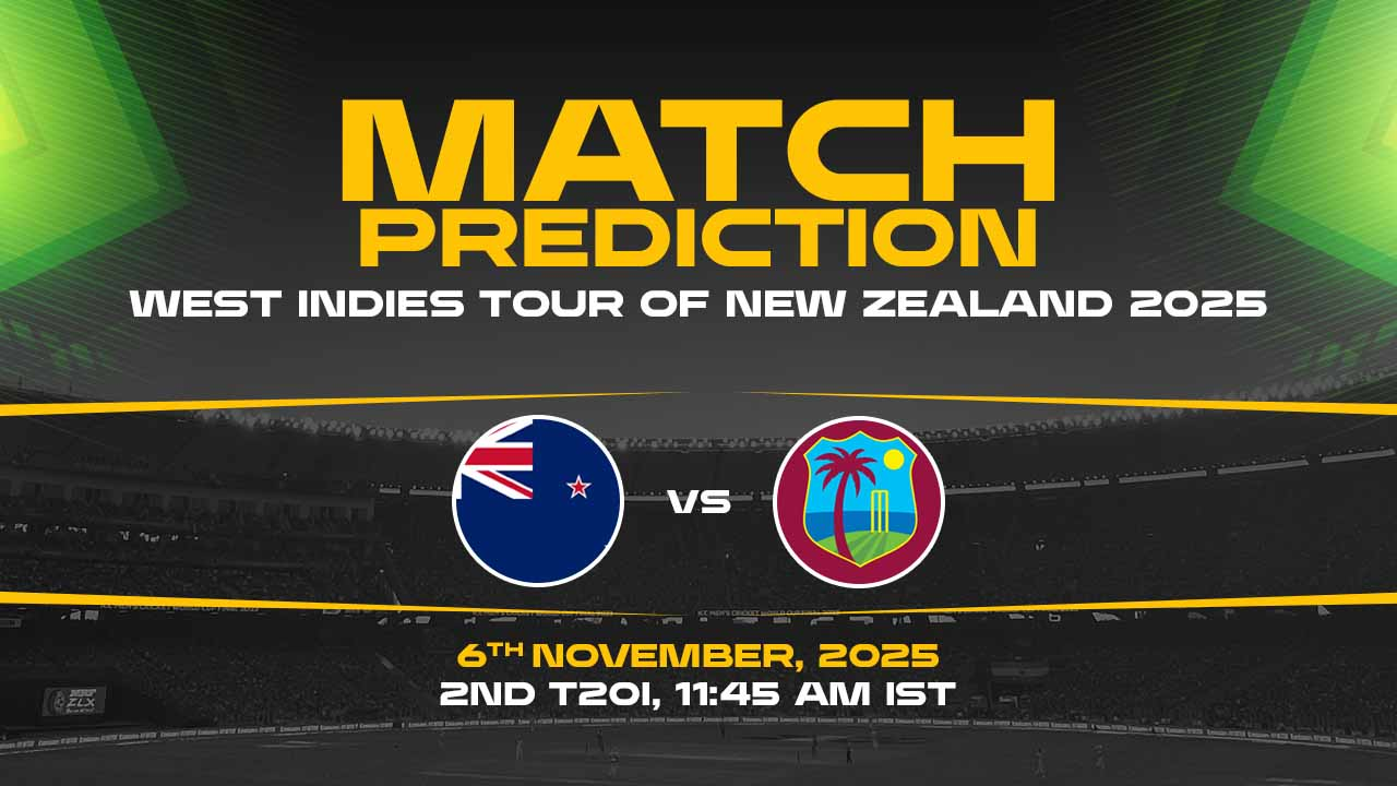NZ vs WI 2nd T20I 