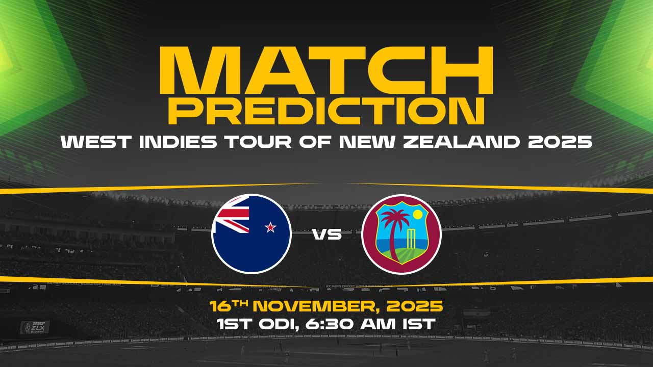 NZ vs WI 1st ODI