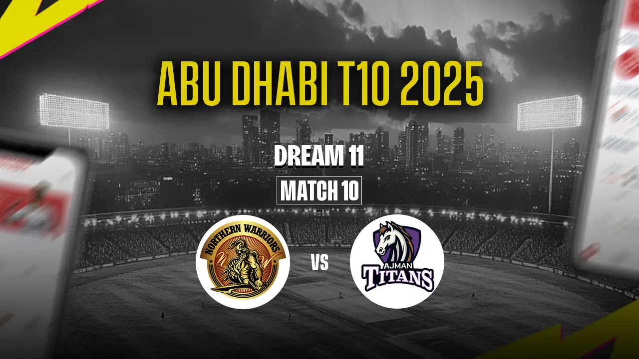 Abu Dhabi T10 2025: NW vs AJT Dream11 Prediction 10th Match