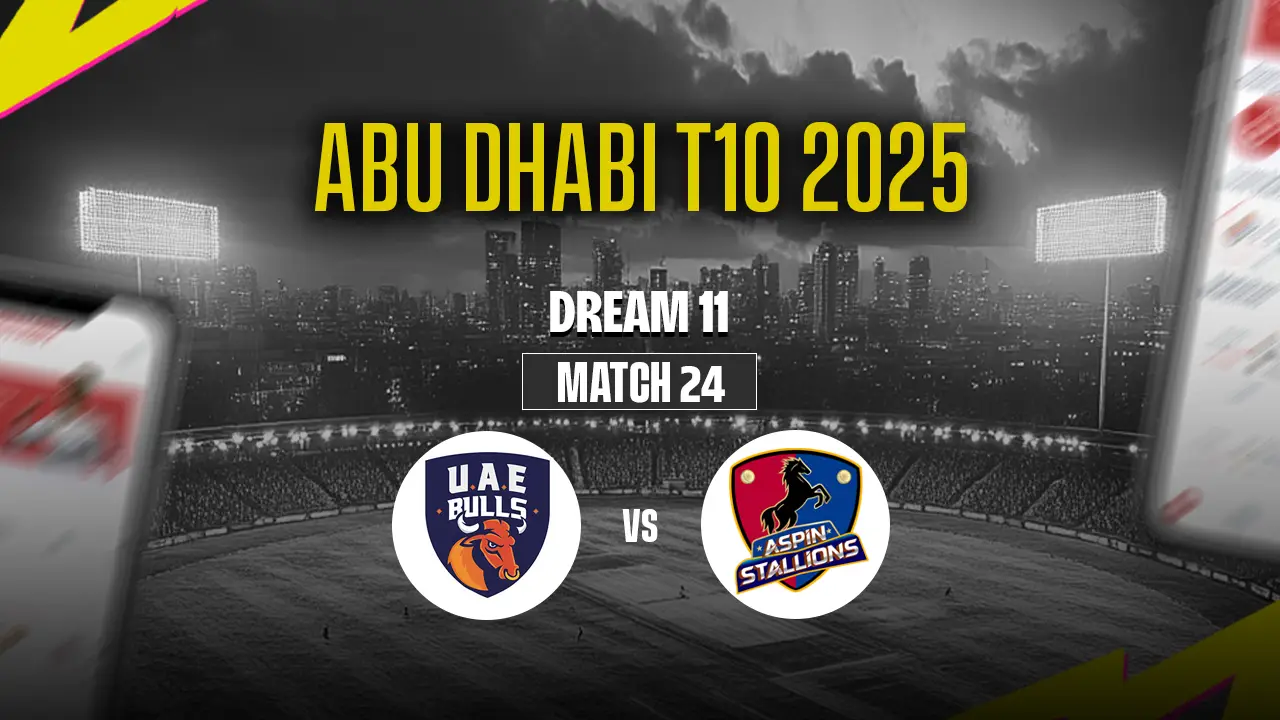 Abu Dhabi T10 2025: UBL vs AST Dream11 Prediction 24th Match