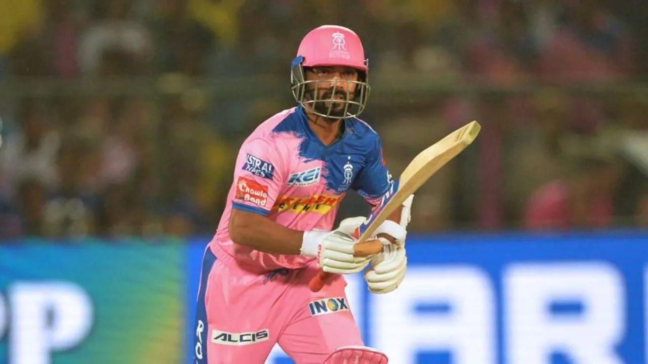 Ajinkya Rahane captained the Rajasthan Royals