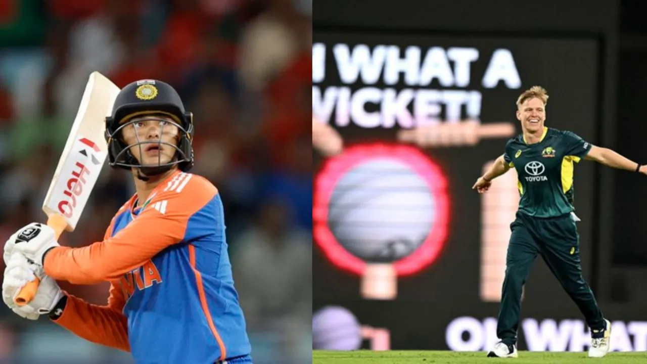 Abhishek Sharma smashes Nathan Ellis for massive 6. 