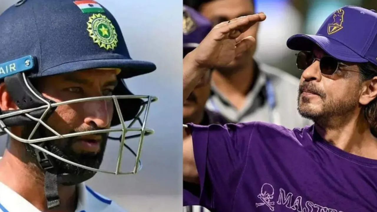 Know how Bollywood King Shah Rukh Khan saved Cheteshwar Pujara’s career.