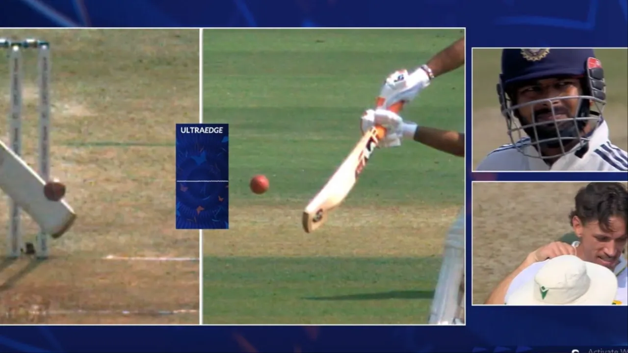 Marco Jansen dismisses Rishabh Pant. 