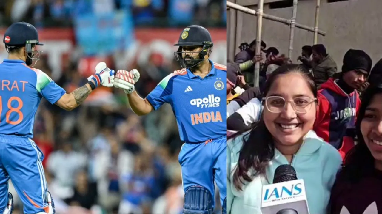 Fans wait in long queue for tickets to see Ro-Ko in ODI series. 