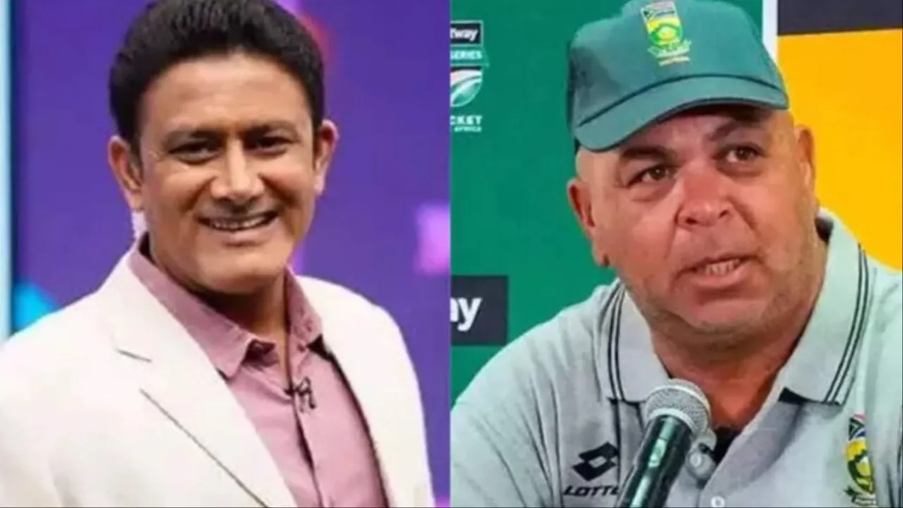 Anil Kumble calls for 'humility' against SA head coach's 'grovel' comment. 
