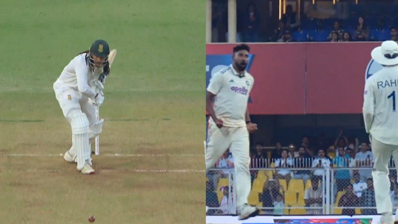 WATCH: Mohammed Siraj dismisses Tony de Zorzi with fresh 2nd new ball on opening day in IND vs SA 2nd Test