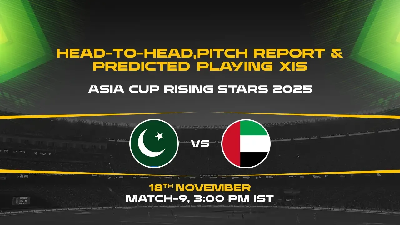 Asia Cup Rising Stars 2025 Match 9