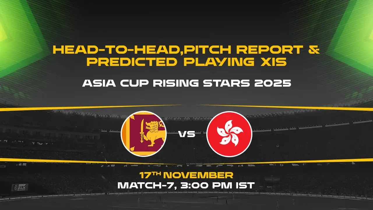 ACC Men's Asia Cup Rising Stars 2025 Match 7