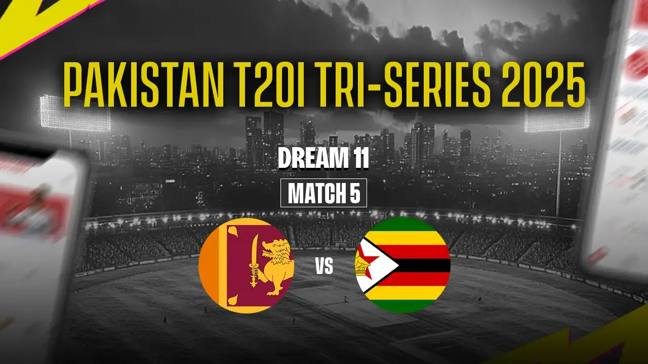 SL vs ZIM Pakistan T20I Tri-Series, 2025