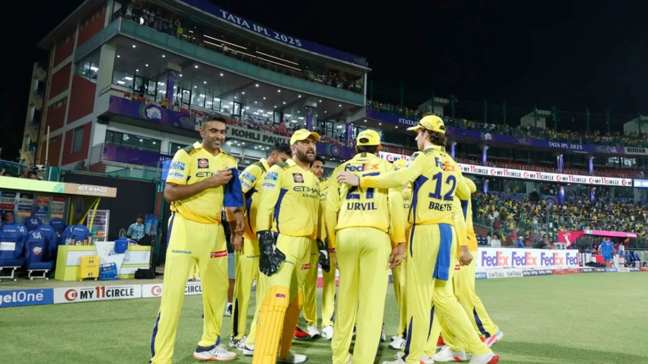 On the opening day of the SMAT 2025-26, star CSK batter smashed the third fastest century in SMAT history.