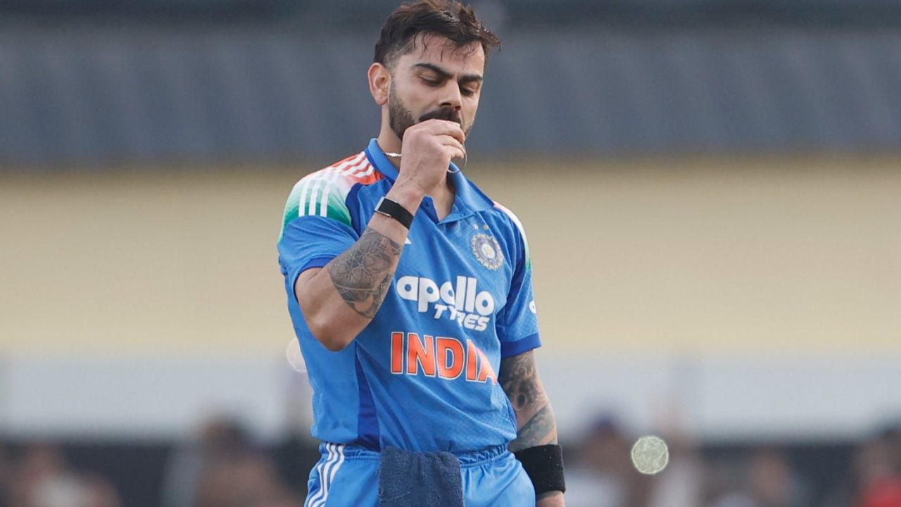 Virat Kohli recorded his 52nd ODI century