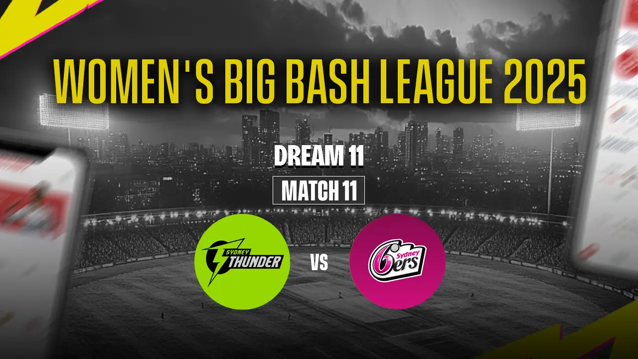 WBBL 2025: ST-W vs SS-W Dream11 Prediction 11th Match