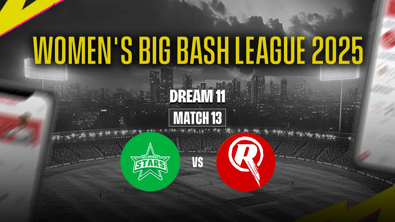 WBBL 2025: MS-W vs MR-W Dream11 Prediction 13th Match