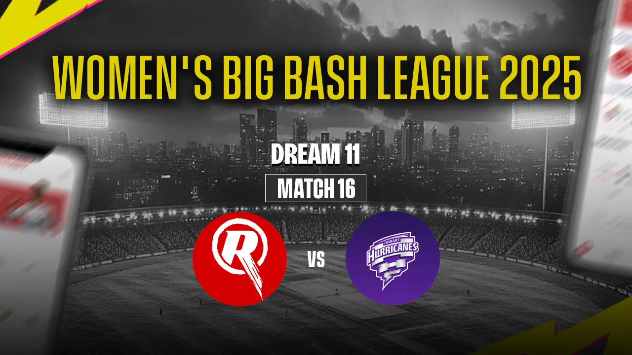 WBBL 2025: HB-W vs MR-W Dream11 Prediction 16th Match