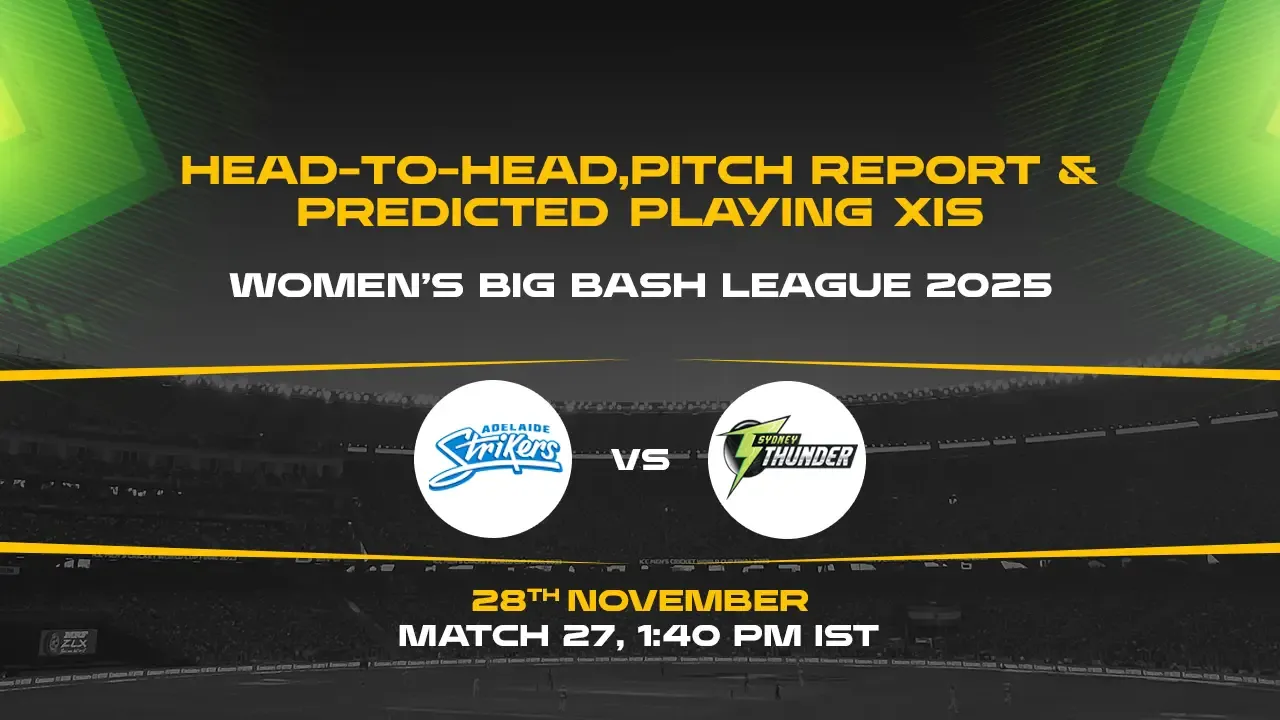 WBBL 2025 Match 27: AS-W vs ST-W