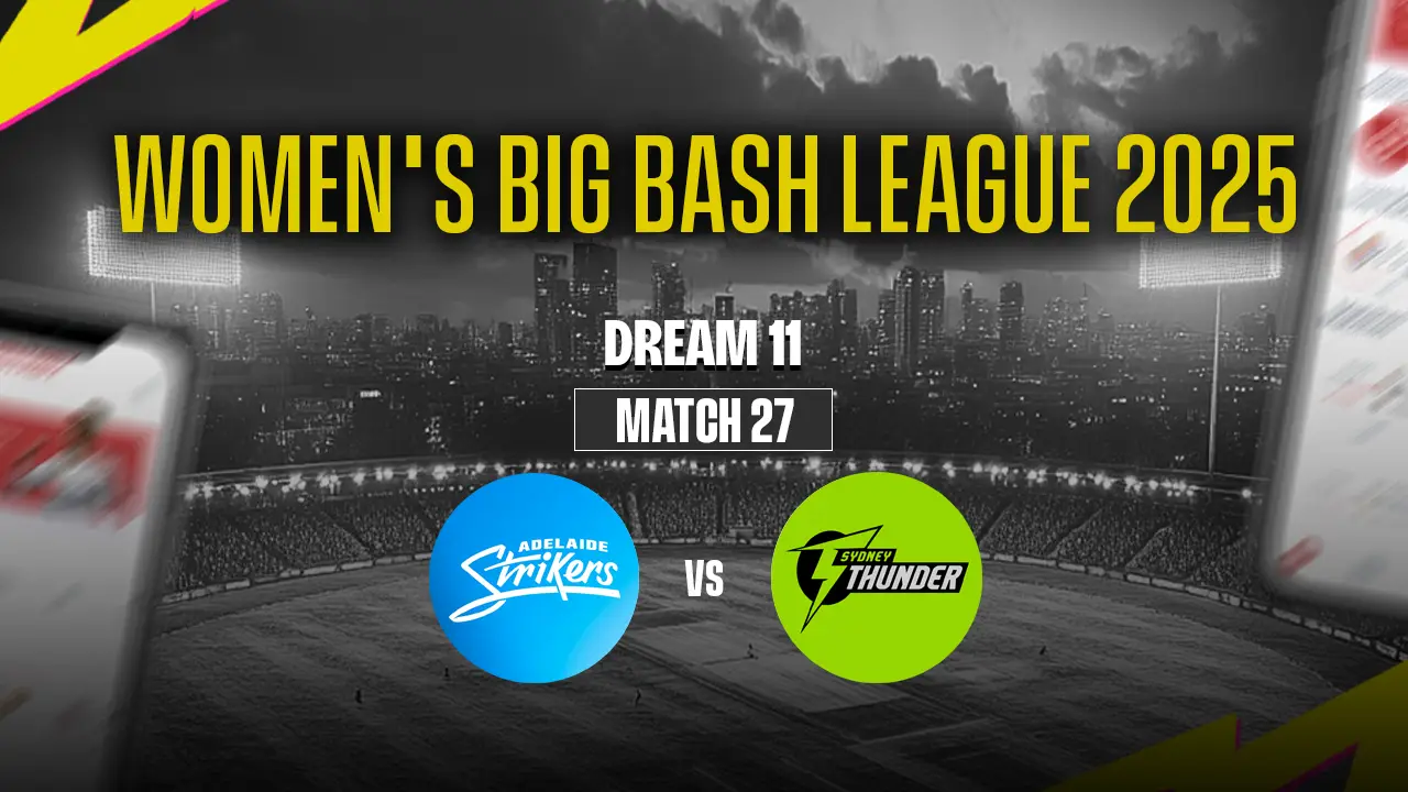 WBBL 2025: AS-W vs ST-W Dream11 Prediction 27th Match
