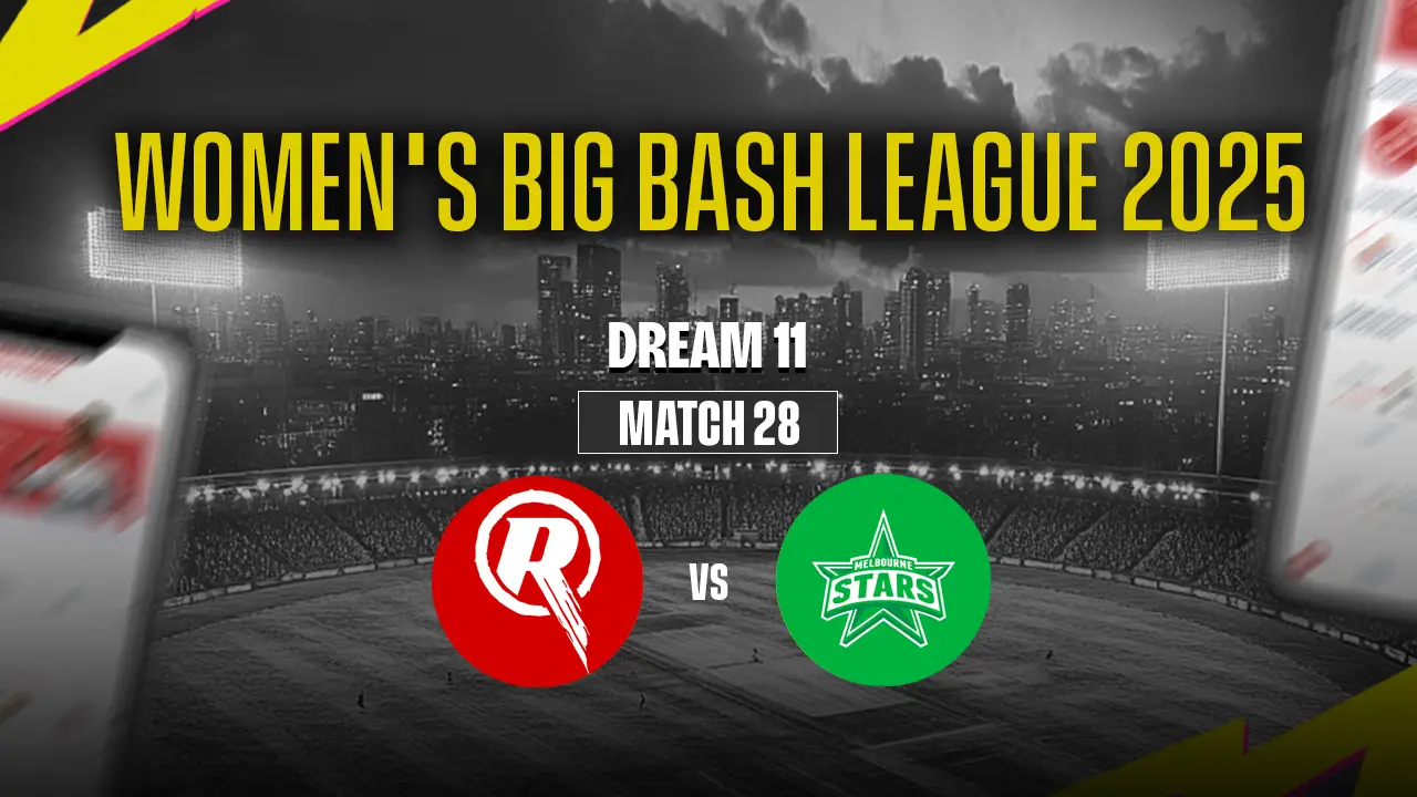 WBBL 2025: MR-W vs MS-W Dream11 Prediction 28th Match