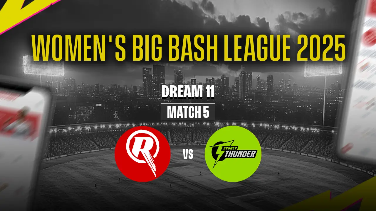 WBBL 2025: MR-W vs ST-W Dream11 Prediction 05th Match