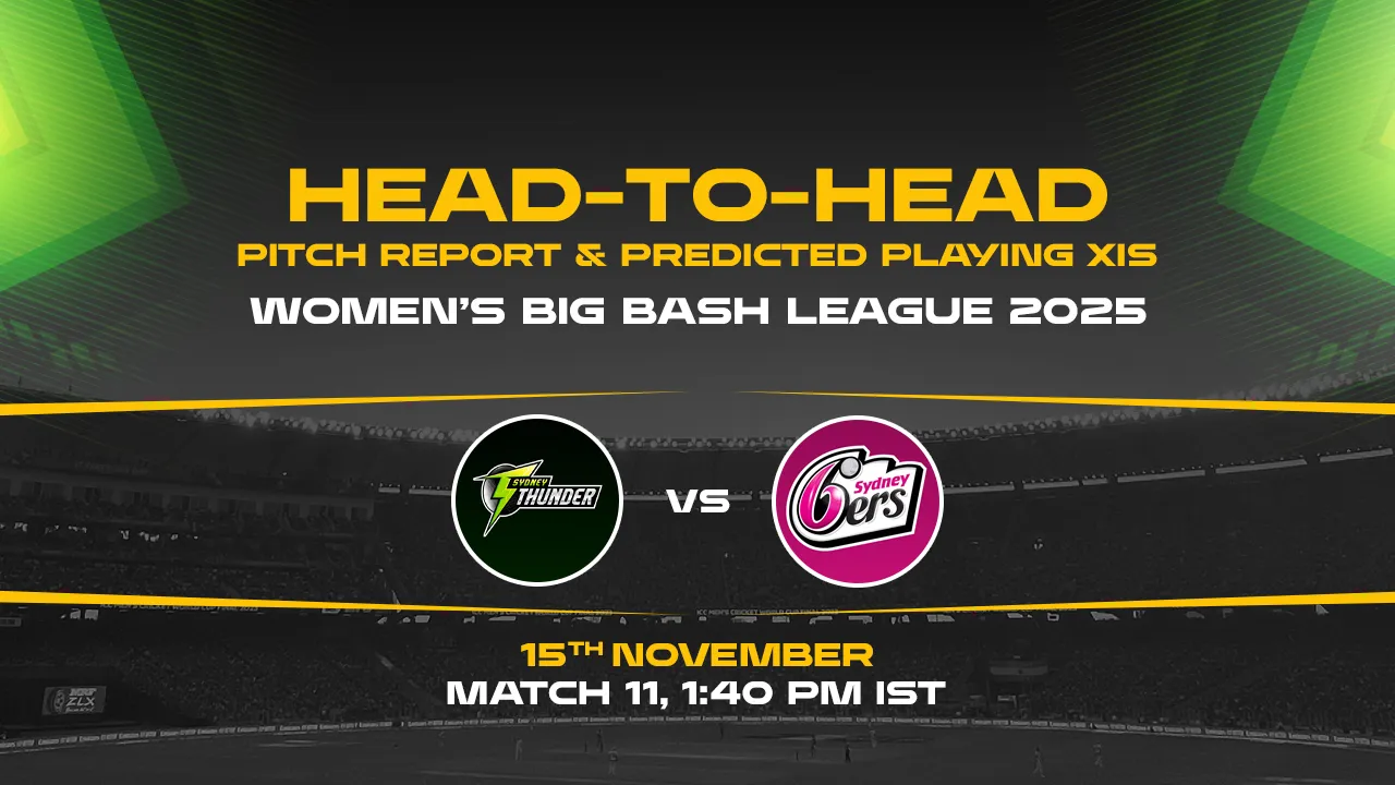 WBBL 2025 Match 11: ST-W vs SS-W