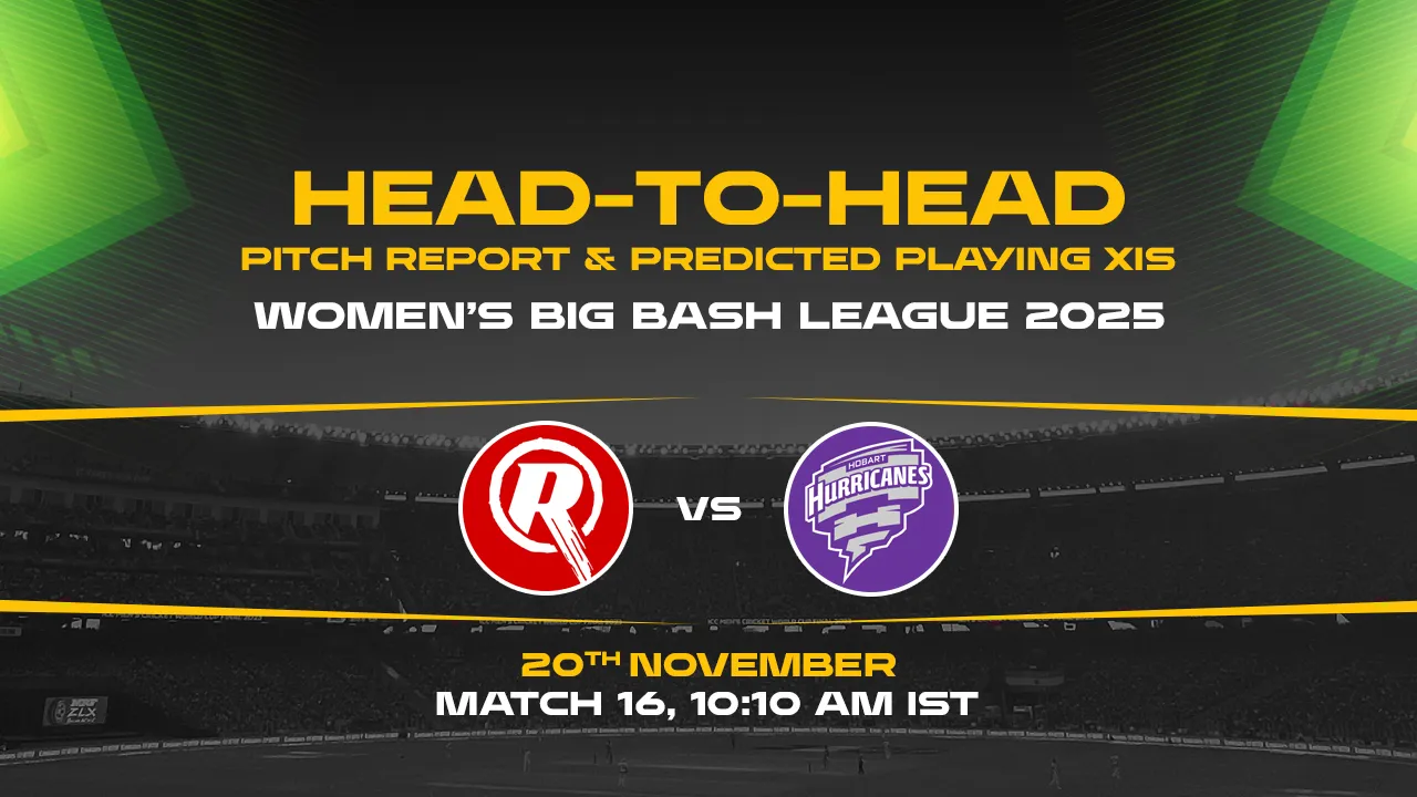 WBBL 2025 Match 16: MR-W vs HH-W