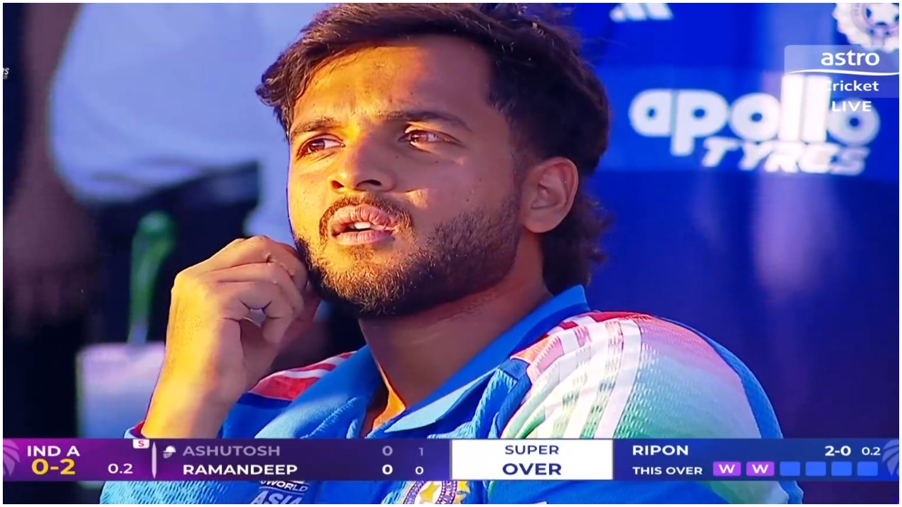 IND A vs BAN A Super Over