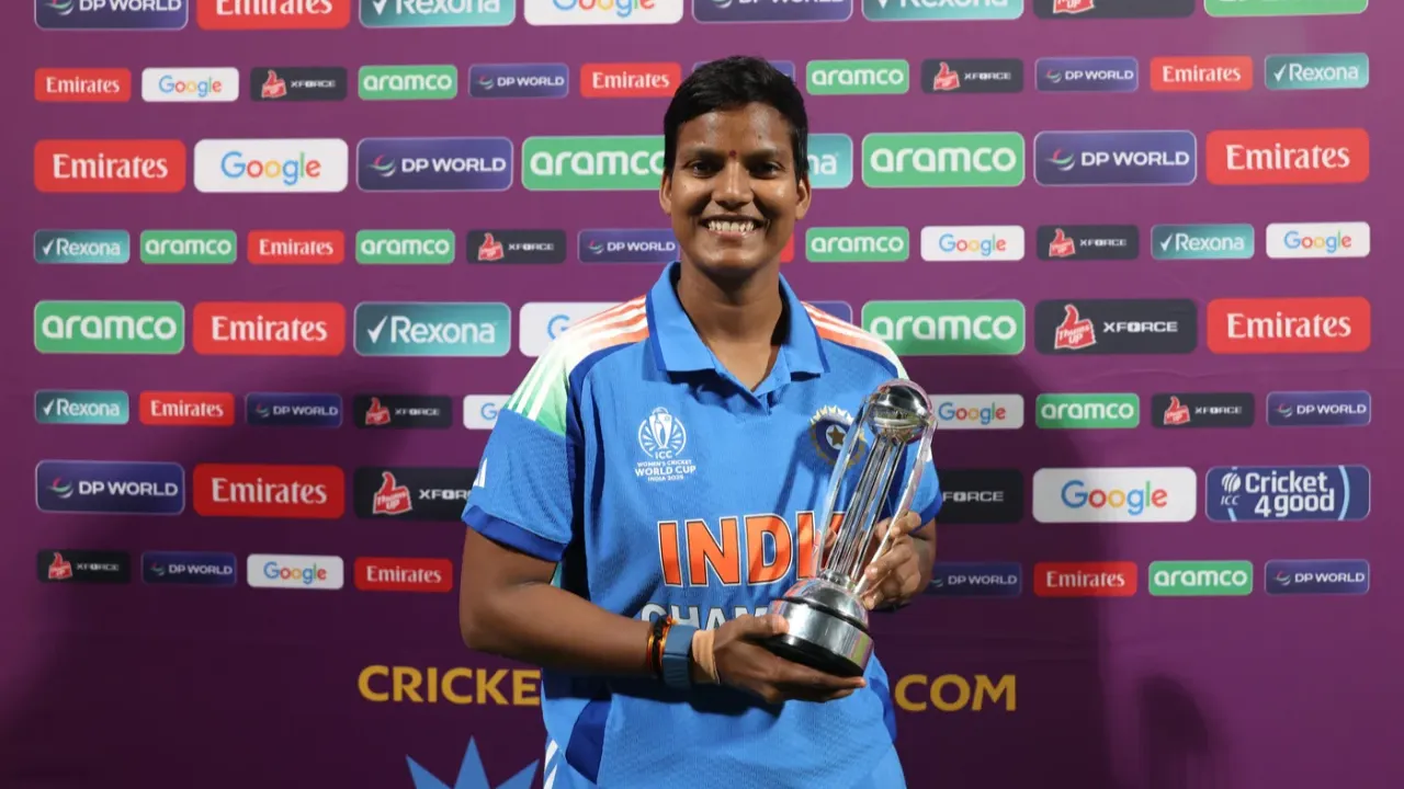 Deepti Sharma Player of the tournament