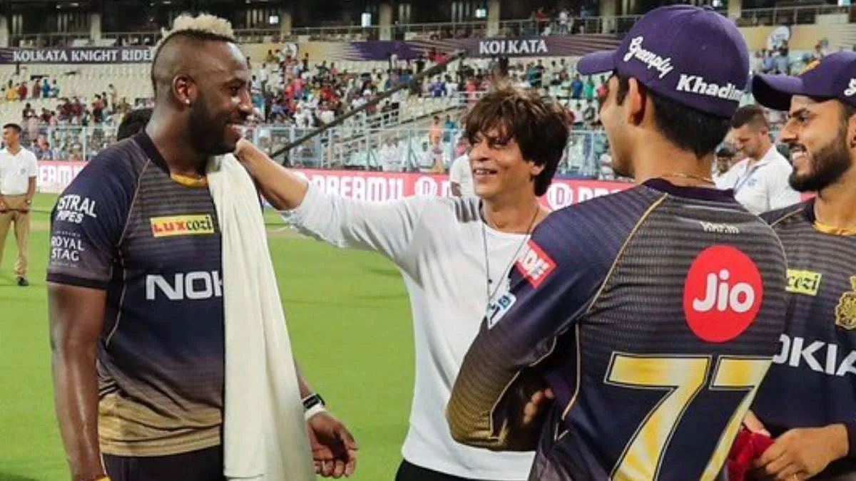 Shah Rukh Khan's witty tribute to Andre Russell after latter's retirement from IPL before 2026 auction