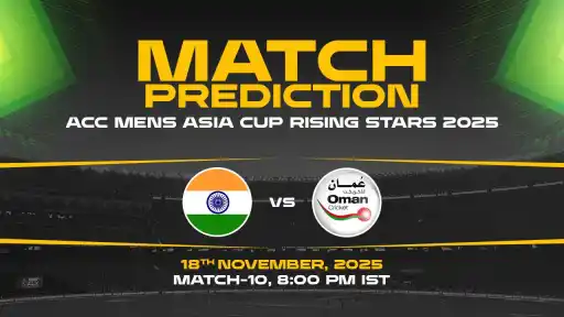 IND-A vs OMN 10th Match
