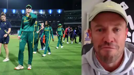 AB de Villiers mocked for not attending Women's World Cup 2025.