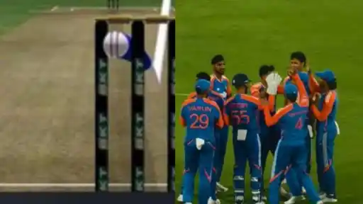 Axar Patel draws first blood with Matthew Short's wicket.