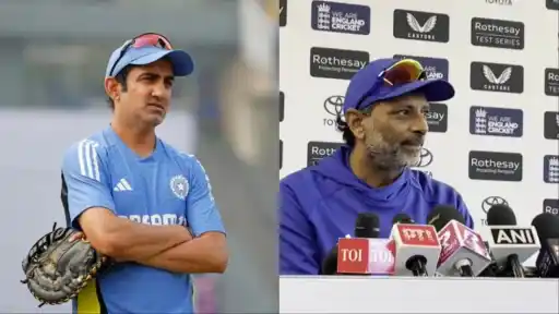Sitanshu Kotak reacts to Gautam Gambhir’s comment on Eden Gardens surface. 