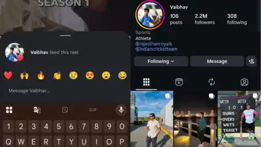 Vaibhav Suryavanshi likes new viral mms clip.