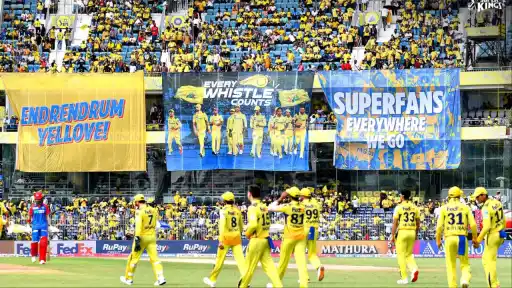 CSK star records impressive century.
