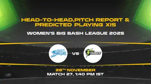 WBBL 2025 Match 27: AS-W vs ST-W