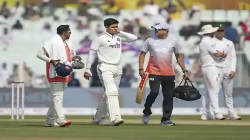 Shubman Gill to travel to Guwahati, though 2nd Test participation remains in doubt