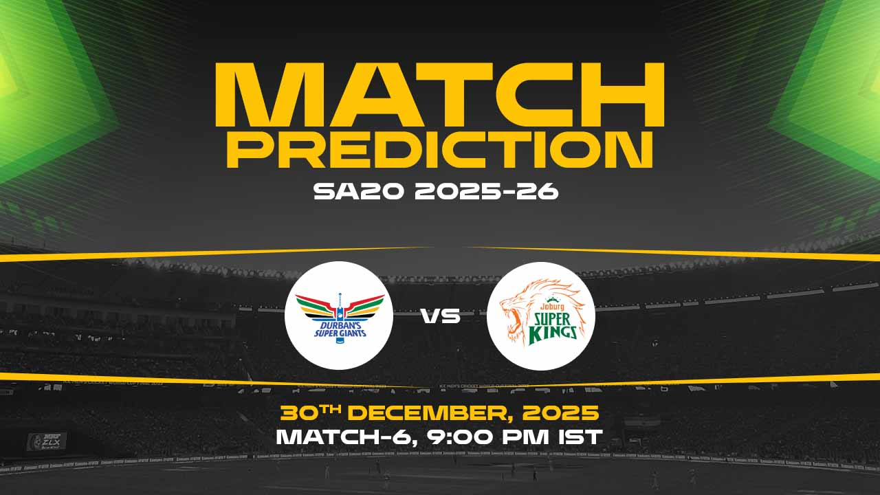 DSG vs JSK 6th Match