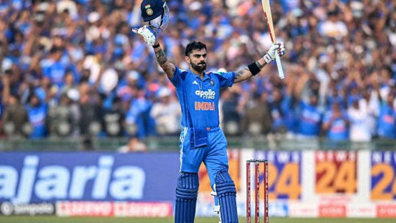 Virat Kohli recorded his 53rd ODI century