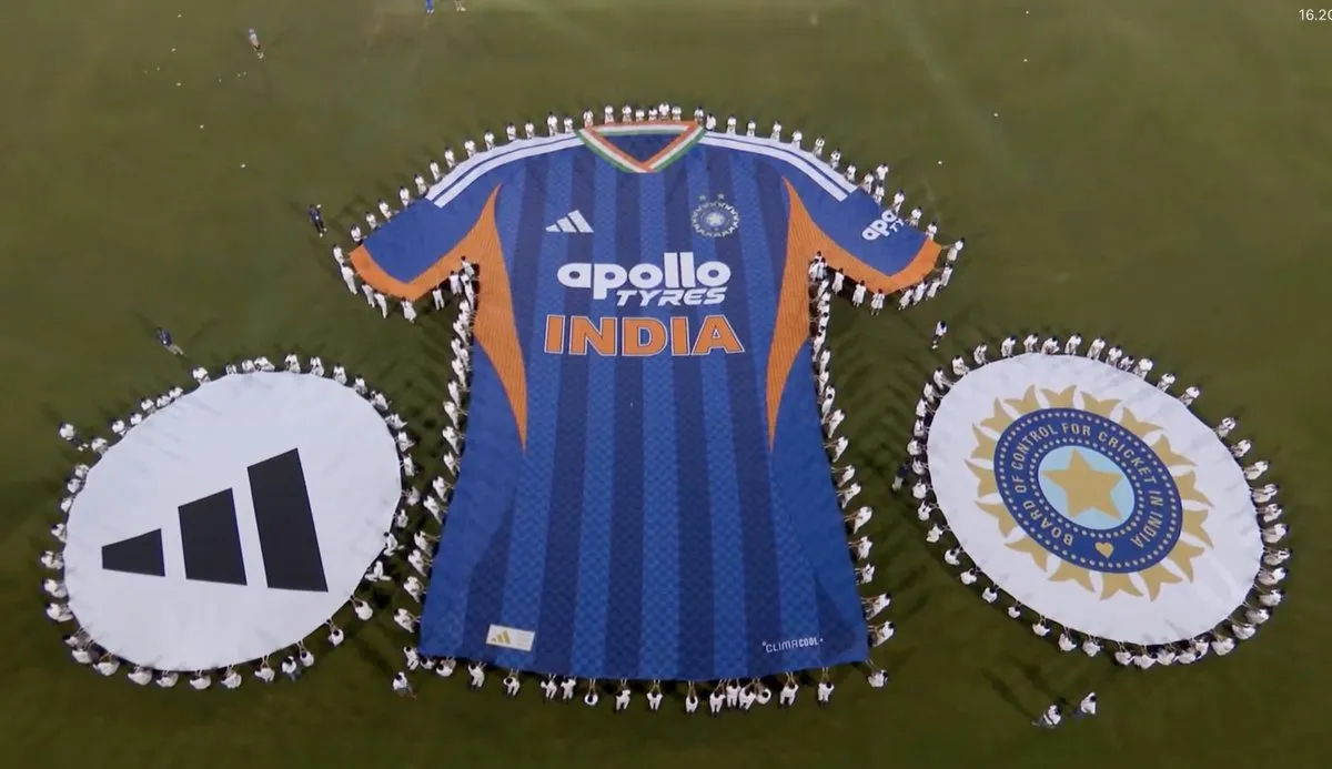 BCCI launched Team India's new T20 jersey for World Cup 2026