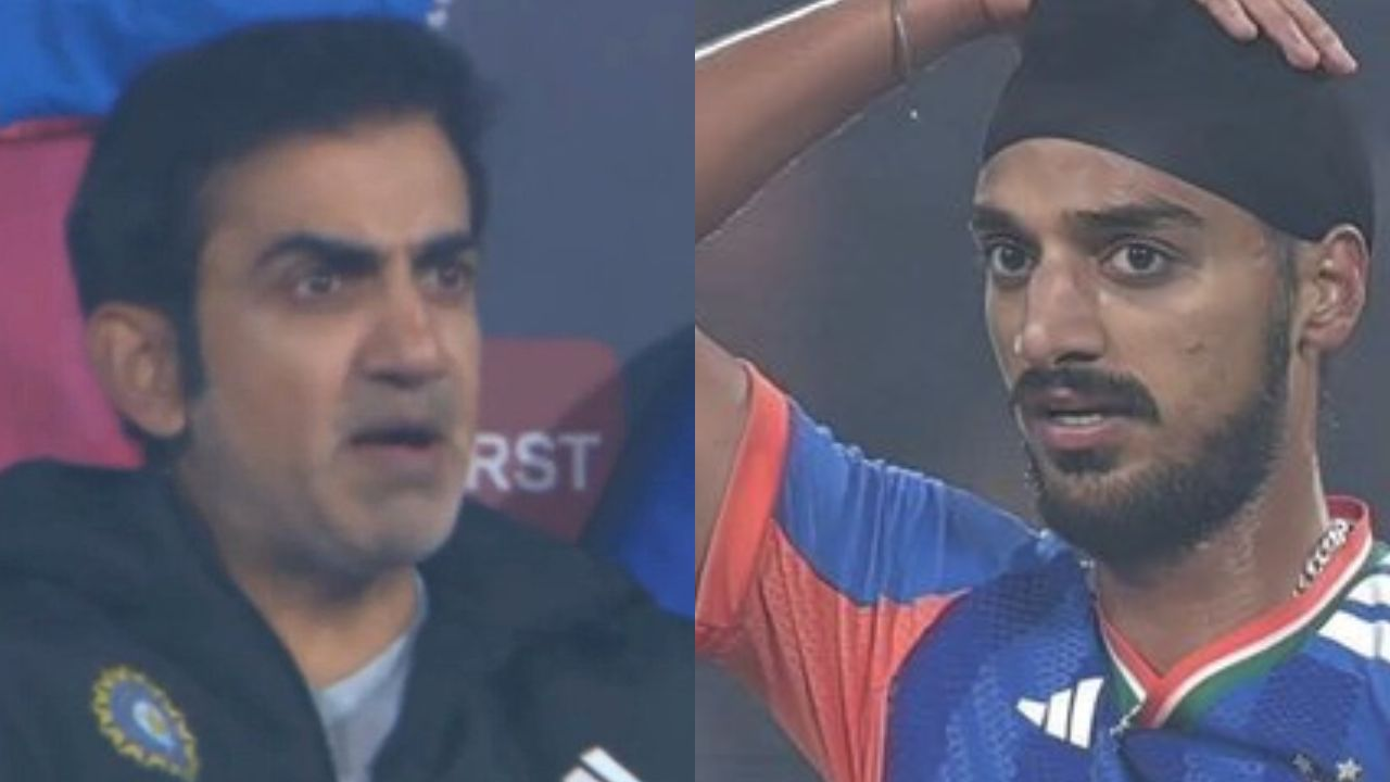 Gautam Gambhir (left) and Arshdeep Singh (Right)