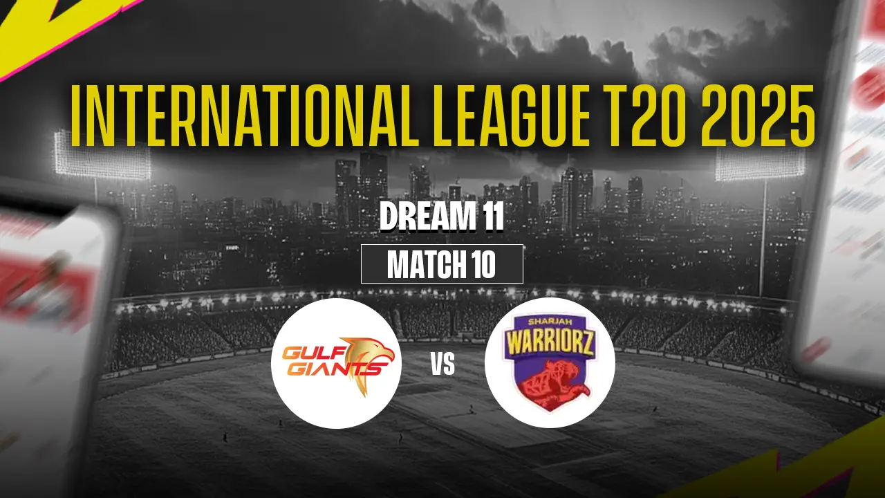 ILT20 2025: GG vs SWR Dream11 Prediction 10th Match