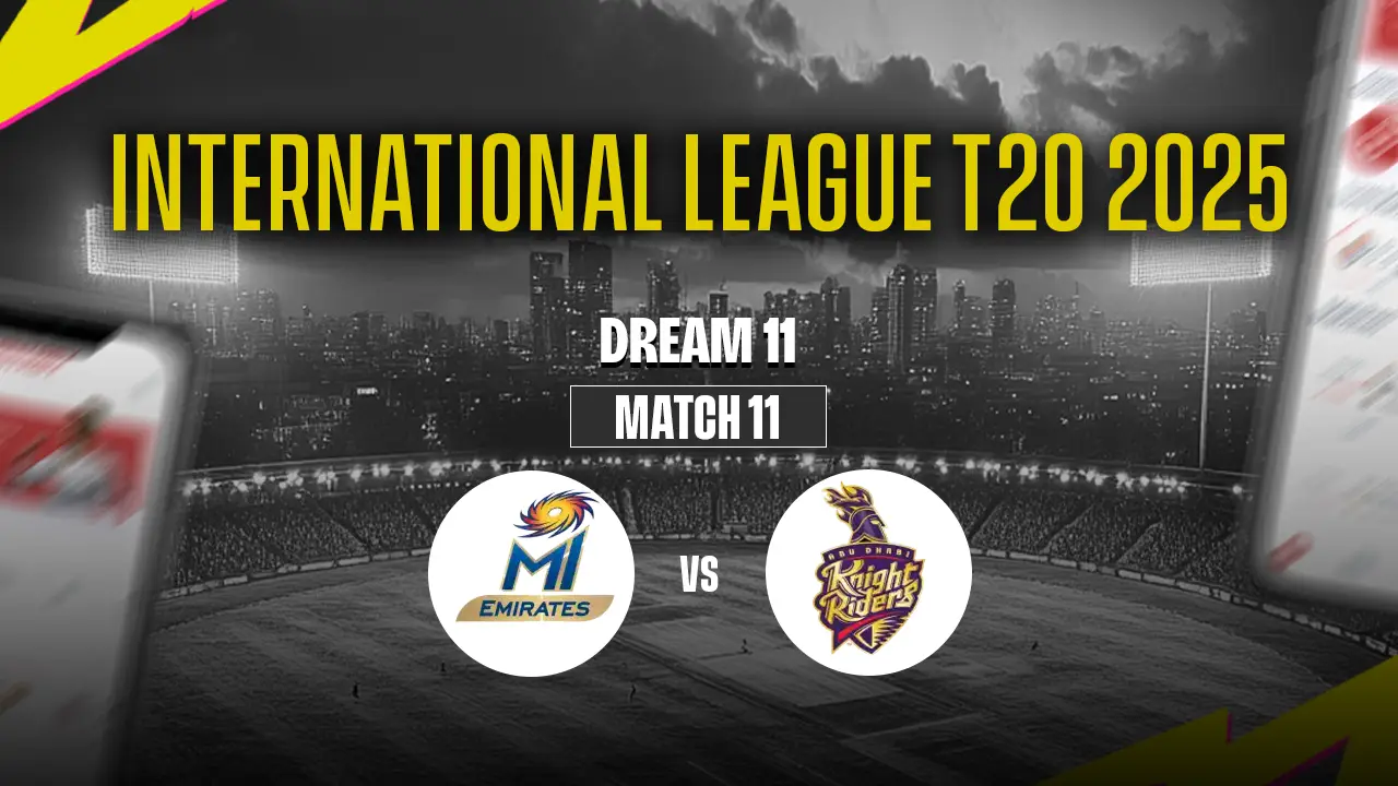 ILT20 2025: MIE vs ADKR Dream11 Prediction 11th Match