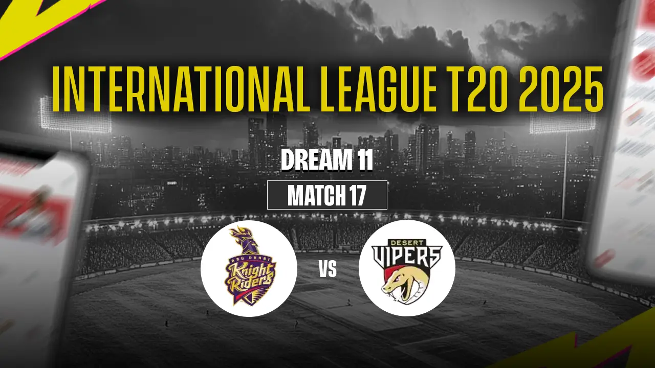 ILT20 2025: ADKR vs DV Dream11 Prediction 17th Match