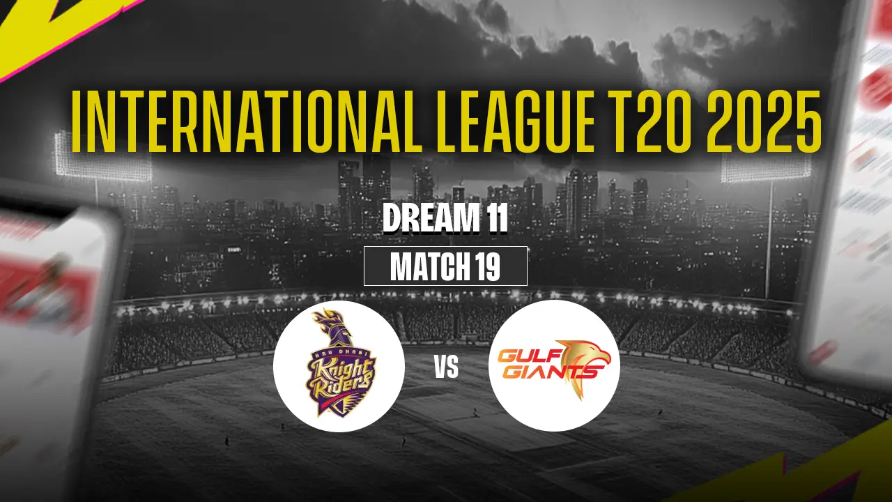 ILT20 2025: ADKR vs GG Dream11 Prediction