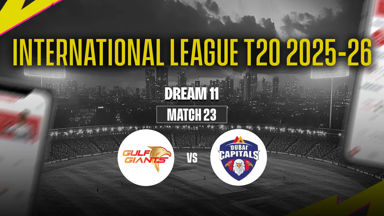 ILT20 2025: GG vs DCP Dream11 Prediction