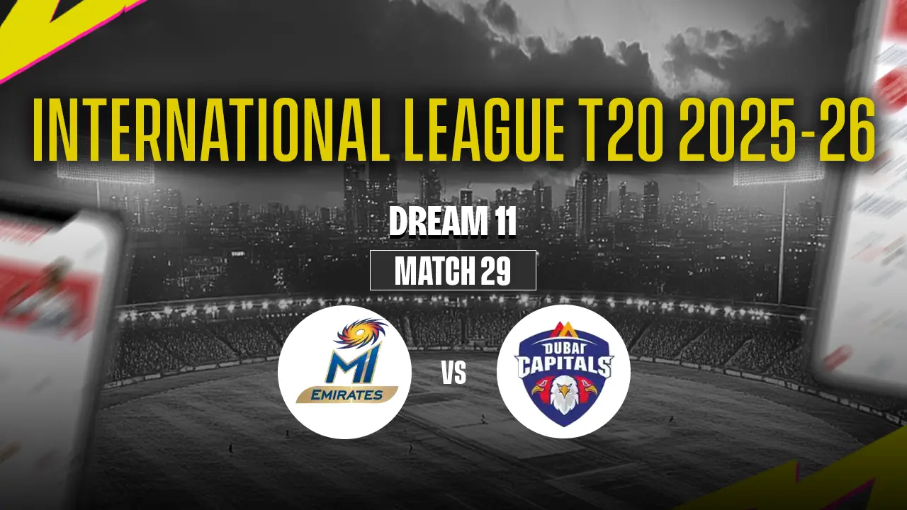 ILT20 2025: MIE vs DCP Dream11 Prediction