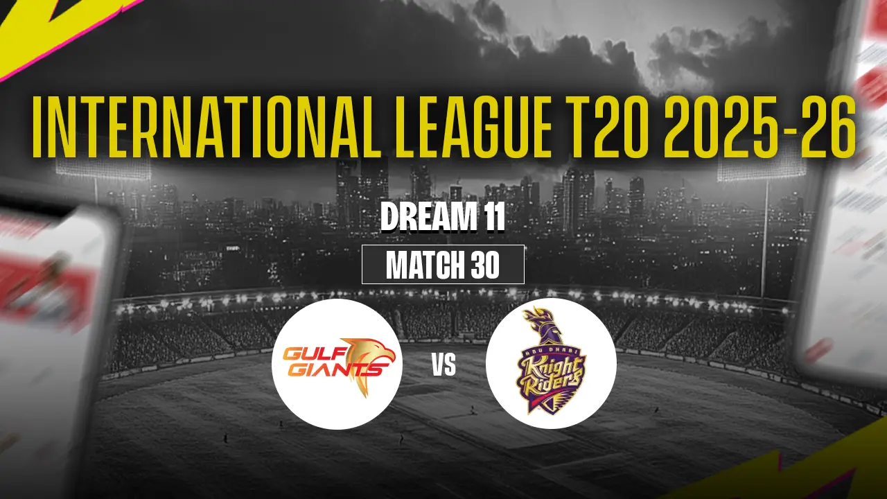 ILT20 2025: GG vs ADKR Dream11 Prediction