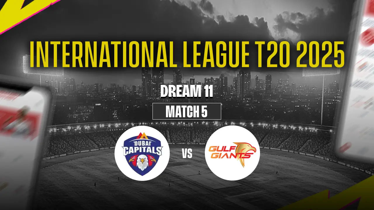 ILT20 2025: DCP vs GG Dream11 Prediction 05th Match