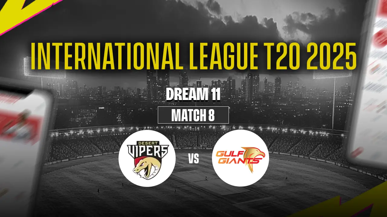 ILT20 2025: DV vs GG Dream11 Prediction 08th Match