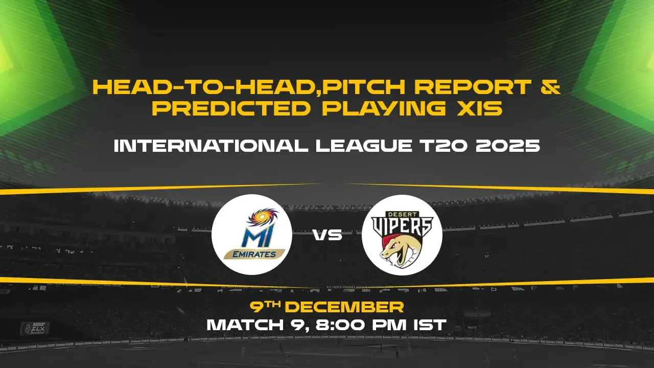 ILT20 2025 Match 9: MIE vs DV 